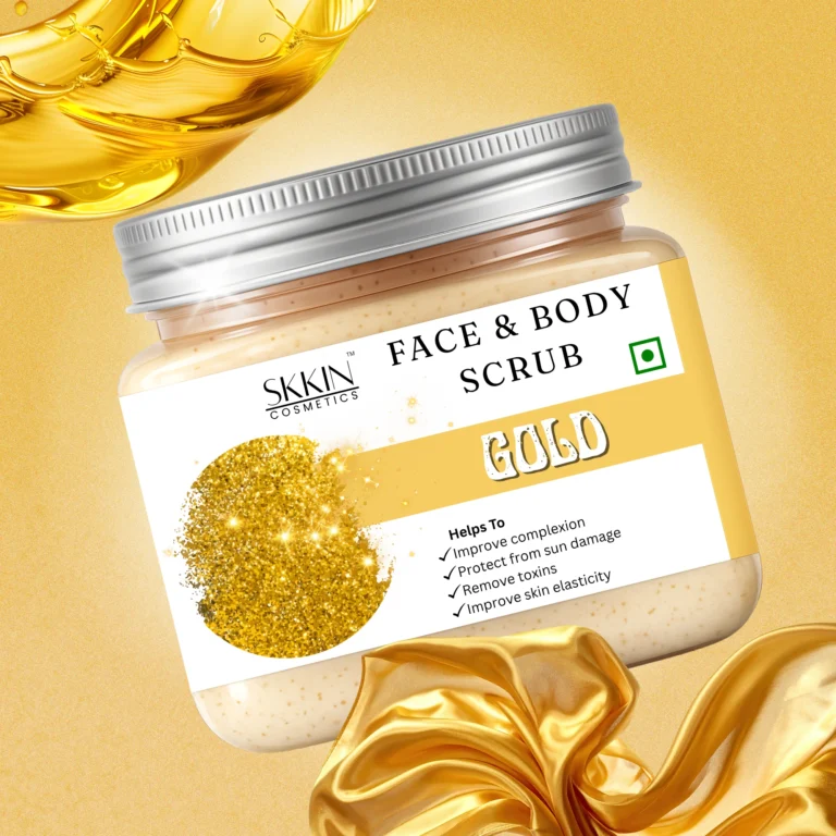 SKKIN Gold Face & Body Scrub 380gm