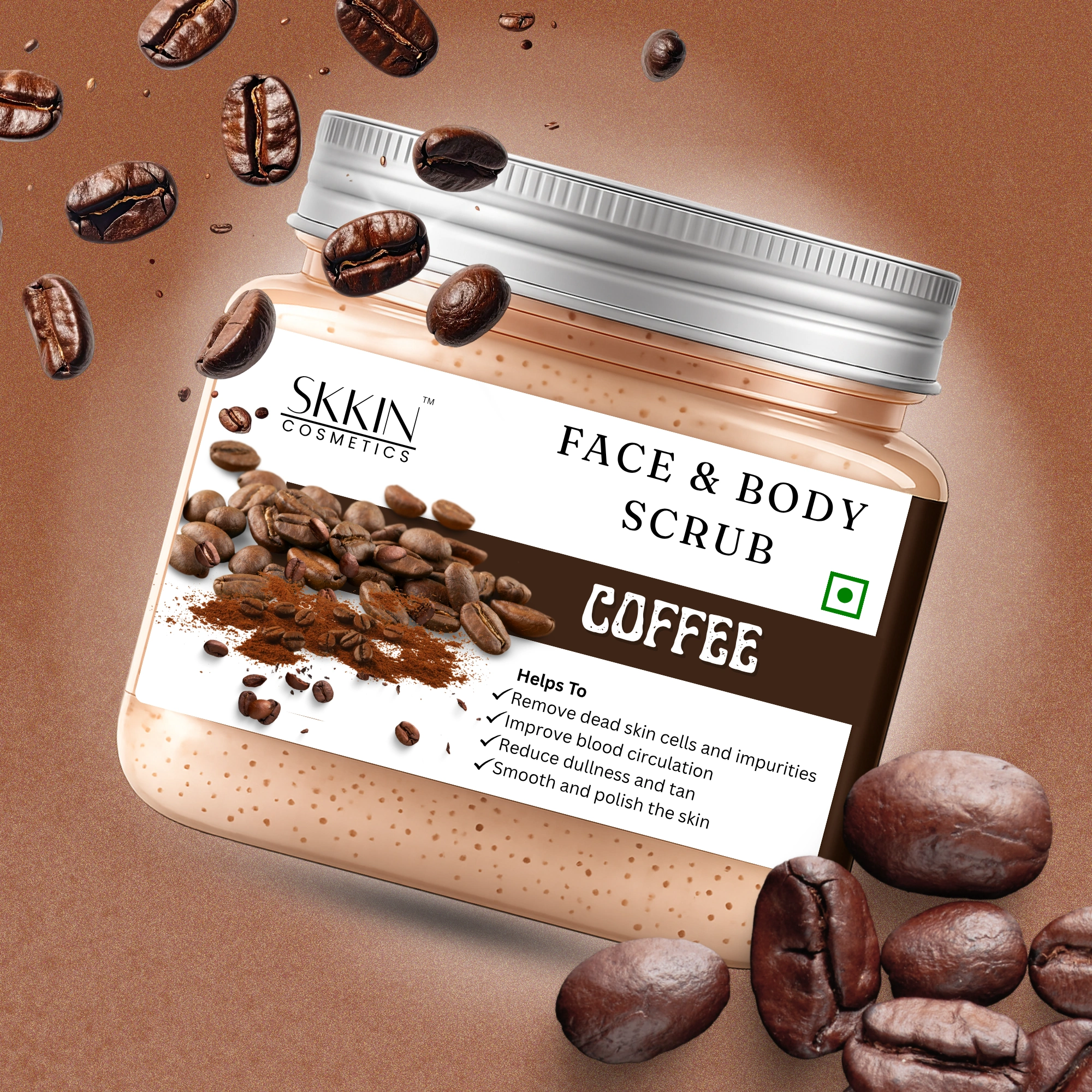 SKKIN Coffee Face & Body Scrub 380gm