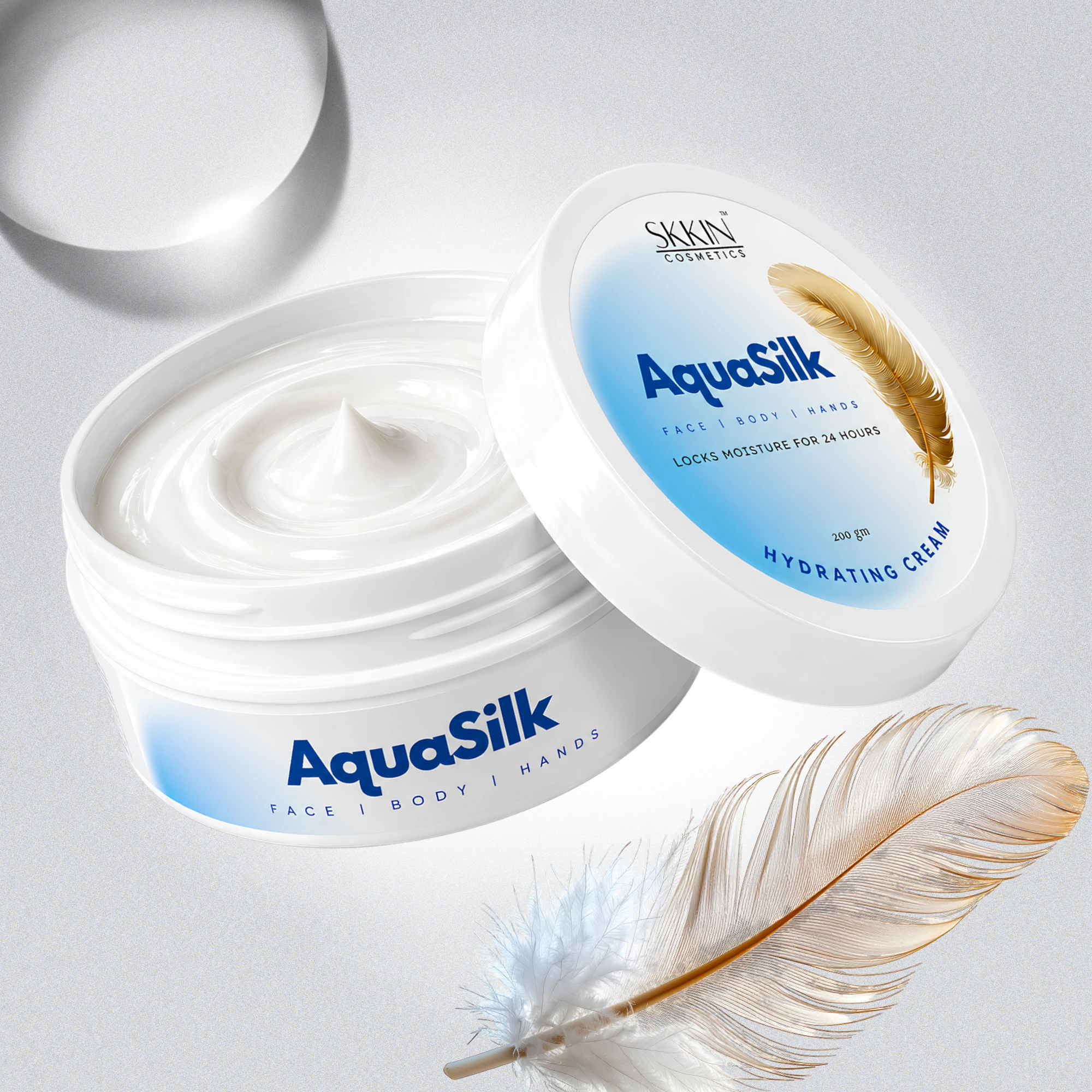 SKKIN AquaSilk Moisturizing Cream 200gm