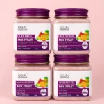 SKKIN Mix Fruit Facial Kit - Combo of Scrub, Gel, Clay Pack & Cream